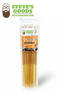 CBD Honey Sticks 25 mg per – 10 pk. – Fine Hemp