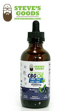 Full Spectrum CBG Oil 4000mg 120ml