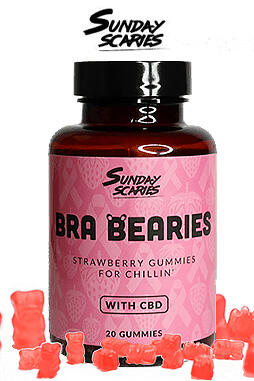 Strawberry CBD Gummies with Vitamin C