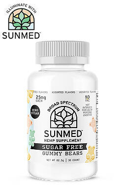 Broad Spectrum Sugar Free Bears - 750mg