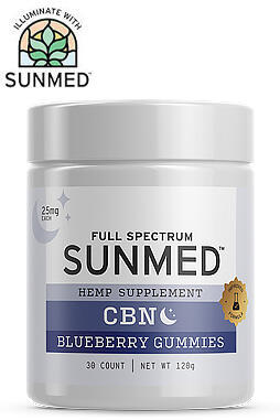 Full Spectrum Nighttime Blueberry Pectin Gummy - 750mg