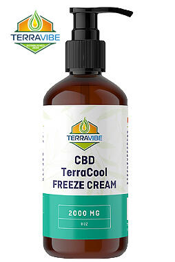 CBD TerraCool Freeze Cream 2000mg