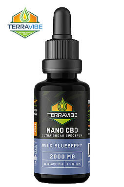 Wild Blueberry Nano Ultra Broad Spectrum 2000mg