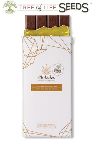 CBD Oil Dark Chocolate Bar