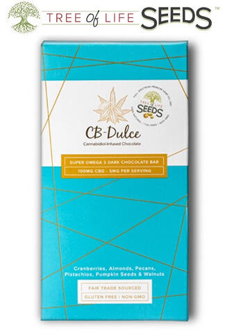 CBD Oil Super Omega Chocolate Bar