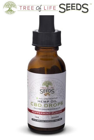 Natural CBD Oil Drops 500mg