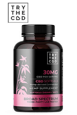 BS CBD Softgels 30mg 30ct