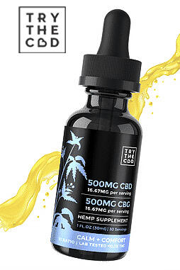 CBG:CBD Oil 1:1 500mg 30ml