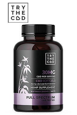 Full Spectrum CBD Softgels 30mg 30ct