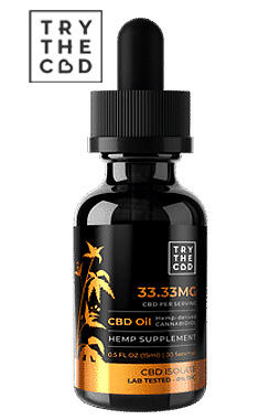 Isolate CBD Oil 1000mg 30ml