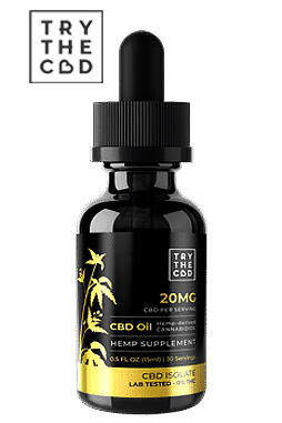 Isolate CBD Oil 600mg 30ml