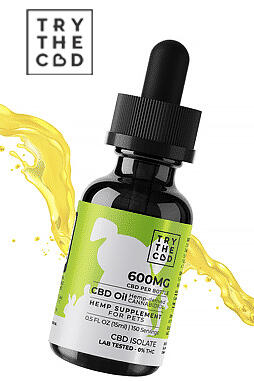 CBD Oil for Pets 600mg 15ml