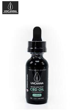 2500MG Broad Spectrum CBD Oil Tincture