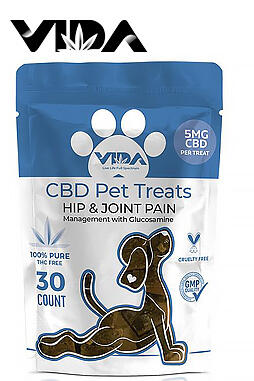 Happy Pets Broad Spectrum CBD Hip & Joint Treats 150mg 30ct