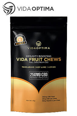 CBD Fruit Chews, Citrus Mix 250mg