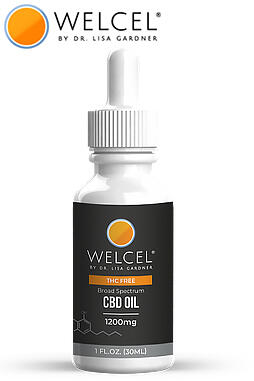 1200mg Zero-THC CBD Oil