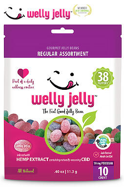 Welly Jelly Regular Assortment 10ct 100mg
