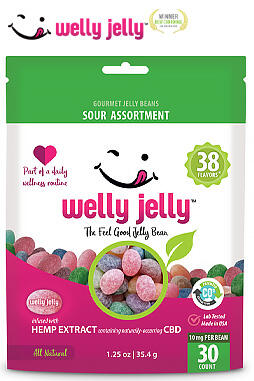 Welly Jelly Sour Assortment 30ct 300mg