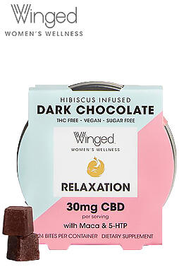 Relaxation CBD Dark Chocolate Bites