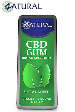 CBD Gum Broad Spectrum 80mg 8ct