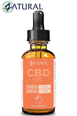 CBG 250 + CBD 2,500 Isolate | Oil Tincture 