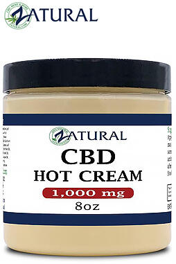 Zatural Hot Cream 1000mg 240ml