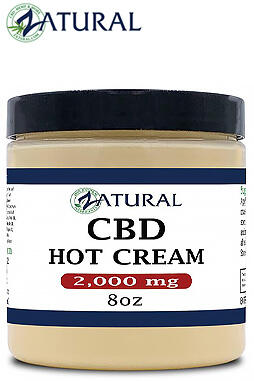 Zatural Hot Cream 2000mg 240ml