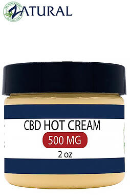 Zatural Hot Cream 500mg 60ml