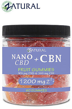 CBN Gummies With Nano CBD 900mg 60ct