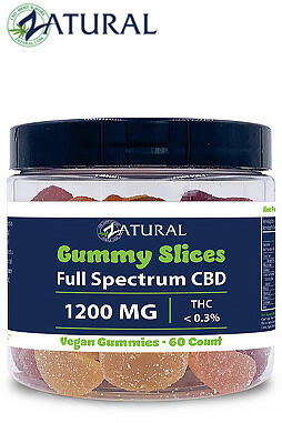 Full Spectrum CBD Gummy Slices 1200