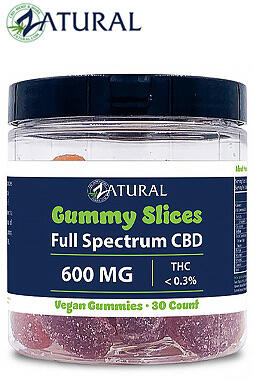 Full Spectrum CBD Gummy Slices 600mg